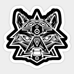 fox totem Sticker